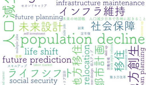 人口減少時代に備える未来設計｜スキルアップと収入アップを実現する働き方戦略