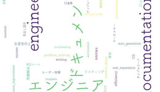 ドキュメント設計術で工数半減！品質向上と収入アップを実現する実践ガイド