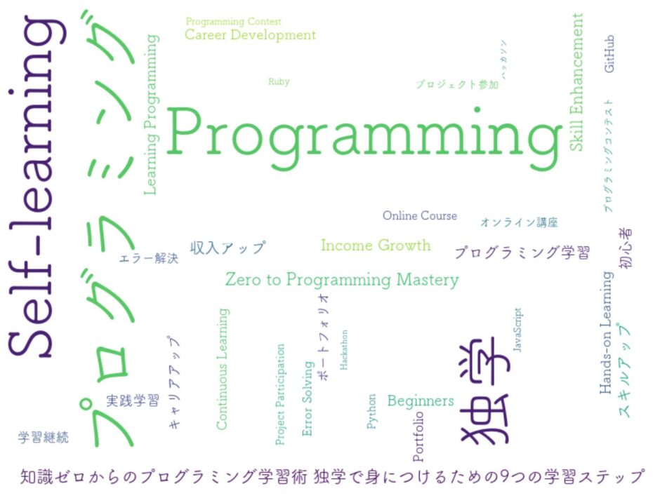 知識ゼロからのプログラミング学習術 独学で身につけるための9つの学習ステップ