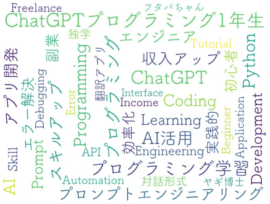 ChatGPTプログラミング1年生