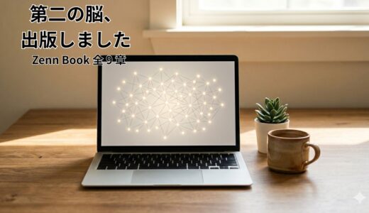 出版報告：『Claude Code で LLM Wiki を育てる——第二の脳の作り方』Zenn Book で公開しました